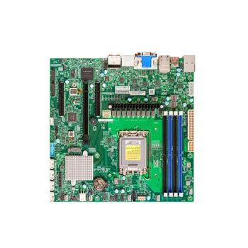За дънната платка с одноканальным индустриални горивото Supermicro вграден чип Q670E DDR5 Micro-ATX и M. 2 X13SAZ-Q