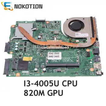 NOKOTION CN-0NG8CD NG8CD CN-0HHVFV HHVFV За Dell Inspiron 3442 3542 5748 дънна Платка 13269-1 FX3MC I3-4005U процесор 820M 2G GPU