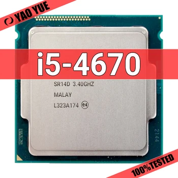 Използва процесор i5 4670 i5-4670 Processador 3,4 Ghz, 6 MB LGA 1150 четириядрен SR14D