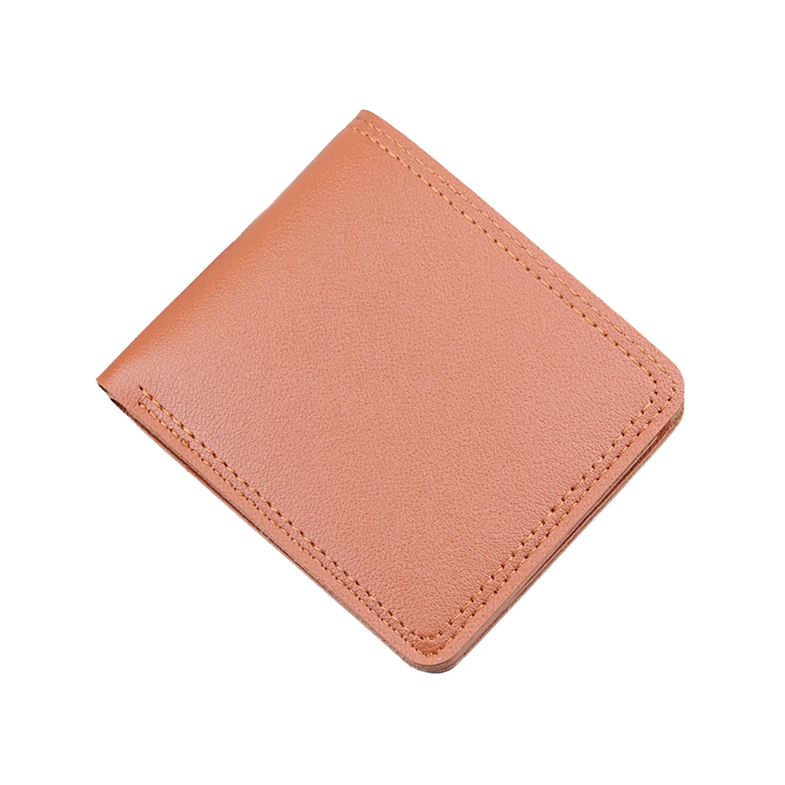 Модерен кратък портфейл с лична карта, мъжки портфейл от естествена кожа, дамски портфейли, мъжки портмонета с цип, детски джоб, чанта за съхранение, носене