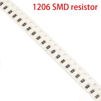 100ШТ 1206 SMD резистор 1% 75 Ома 75R0 75 Ома 75R